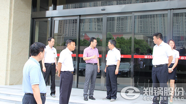 河南省商务厅副厅长张雷明莅临南宫NG28调研