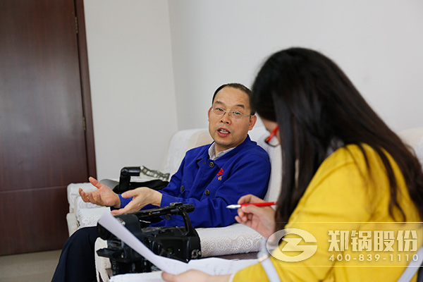南宫NG28手艺总监贾金岭接受劳模风范栏目采访